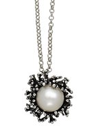 Collana Giovanni Raspini Donna Anemone in Argento Perla 10569 - 10569